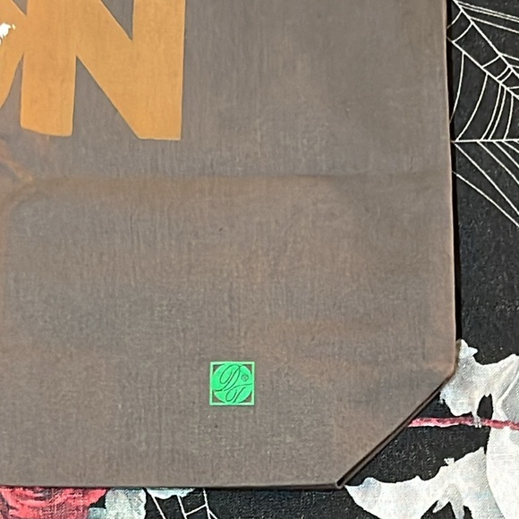 NEW DON TOLIVER “LIFE OF A DON TOUR” JACK BOYS GRAY/BROWN SHOPPING TOTE BAG OS - Picture 4 of 7